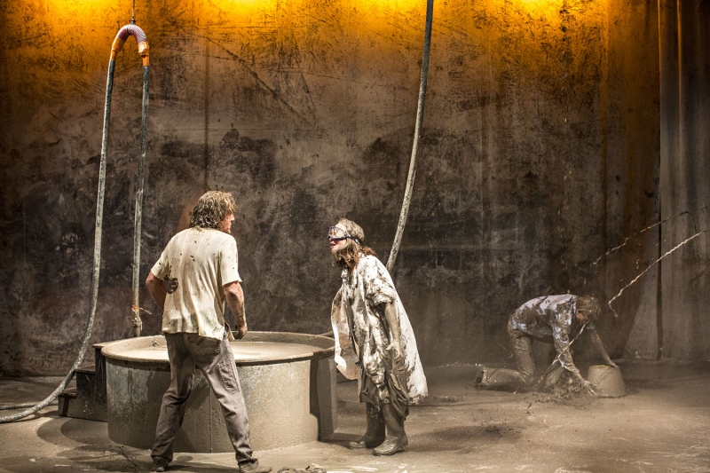 Le spectacle « La Vase » sur la matière molle. ©Jean Louis Fernandez