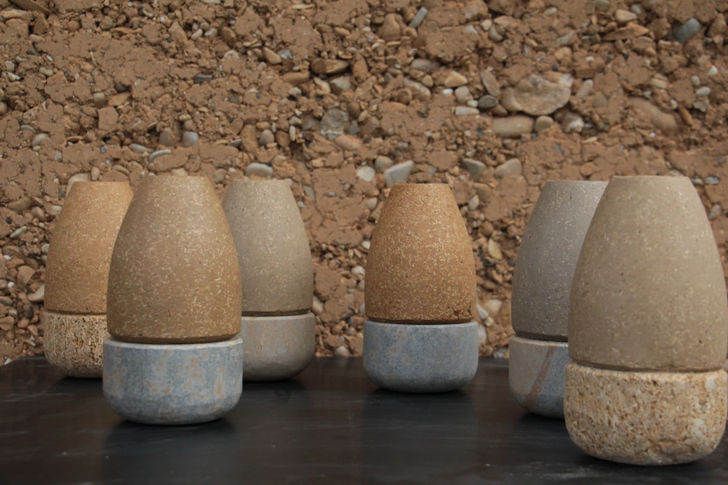 materia award 2025 // Trophées design en terre, en pierre et en fibres végétales